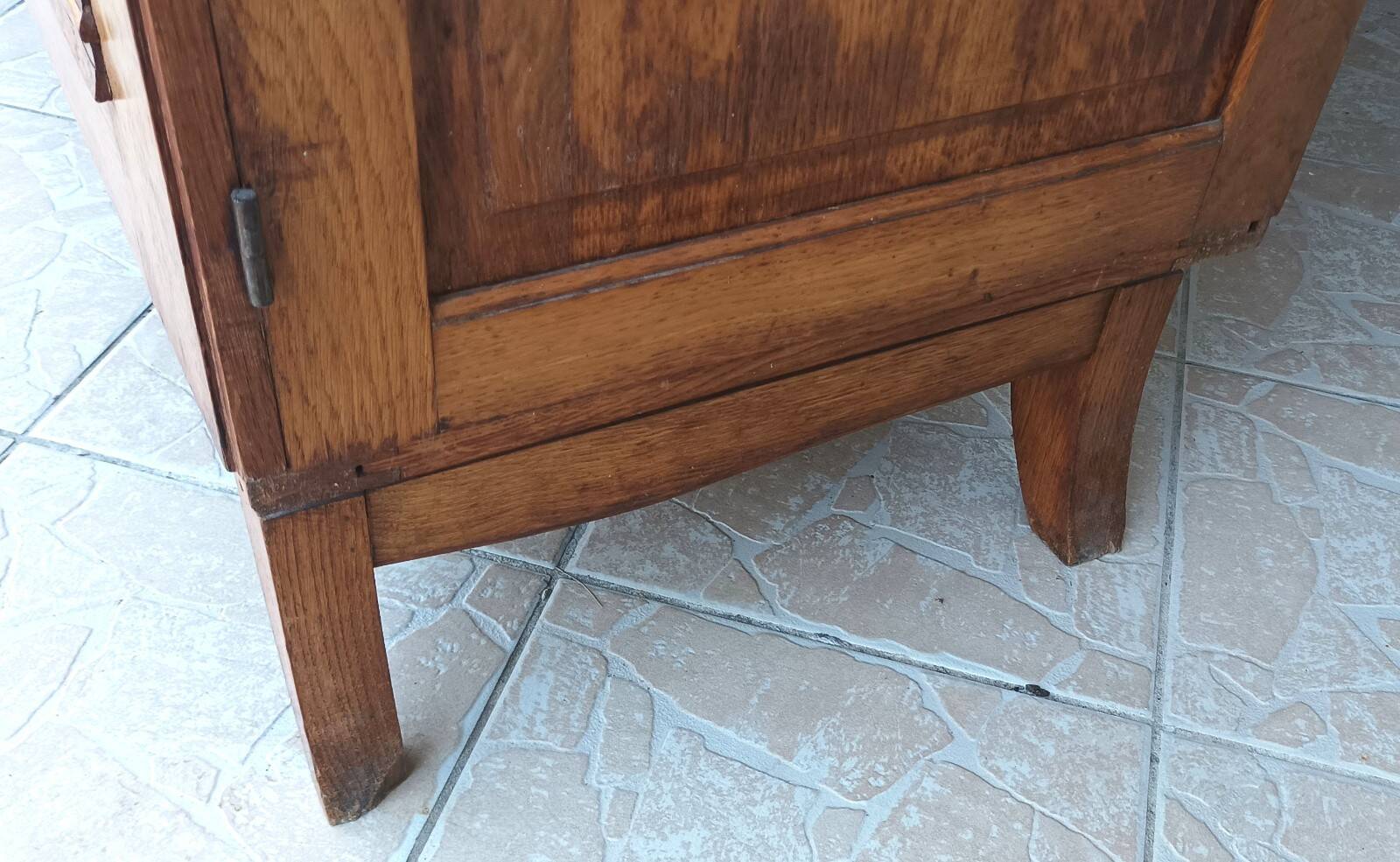 Vintage oak wardrobe