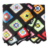 70's crochet blanket