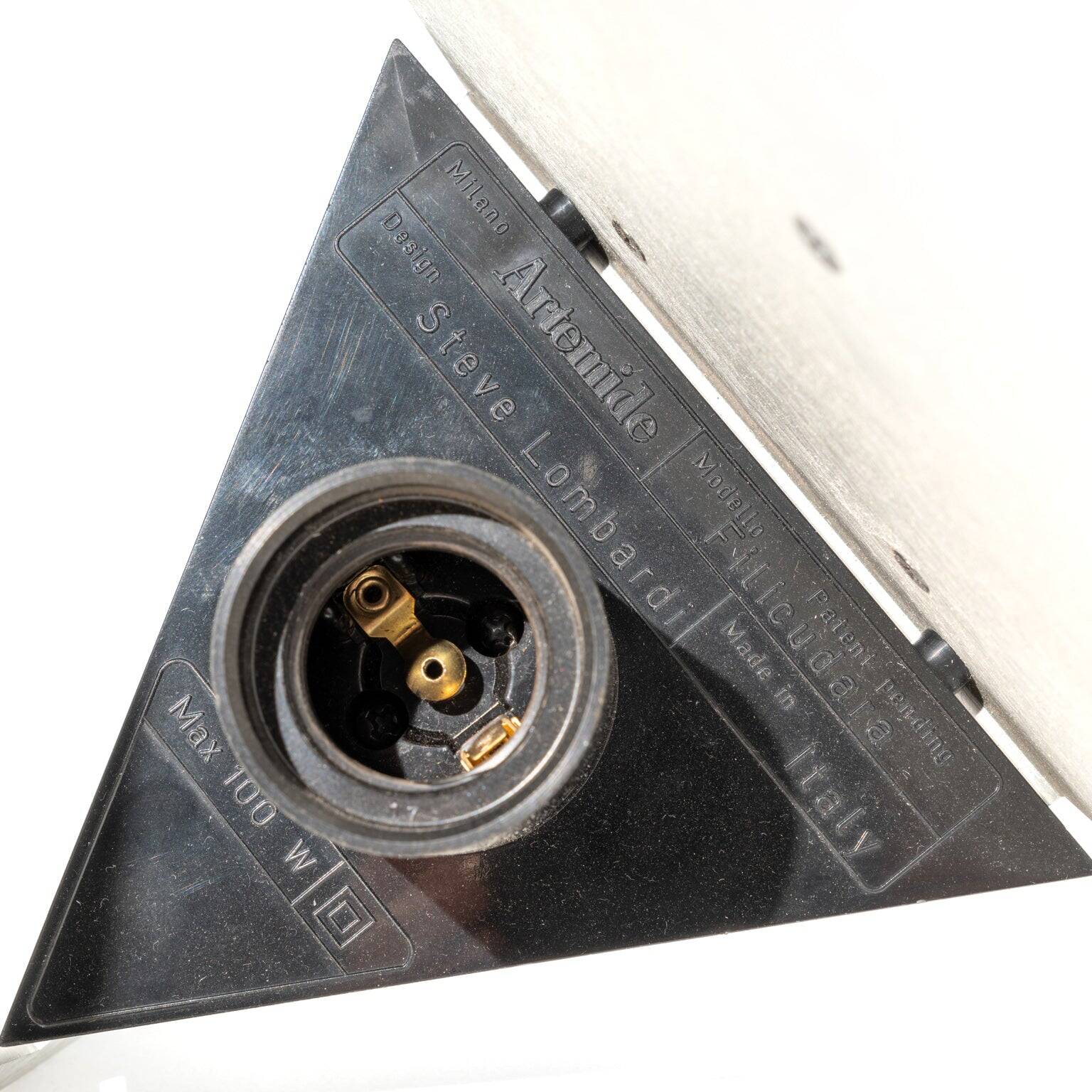 "Filicudara" wall light by Steve Lombardi for Artemide, Italy, 1980.