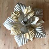 Flower wall lamp
