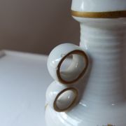 Small ceramic vase ker vitrex vintage floral pattern