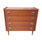 Commode vintage pieds fuseaux