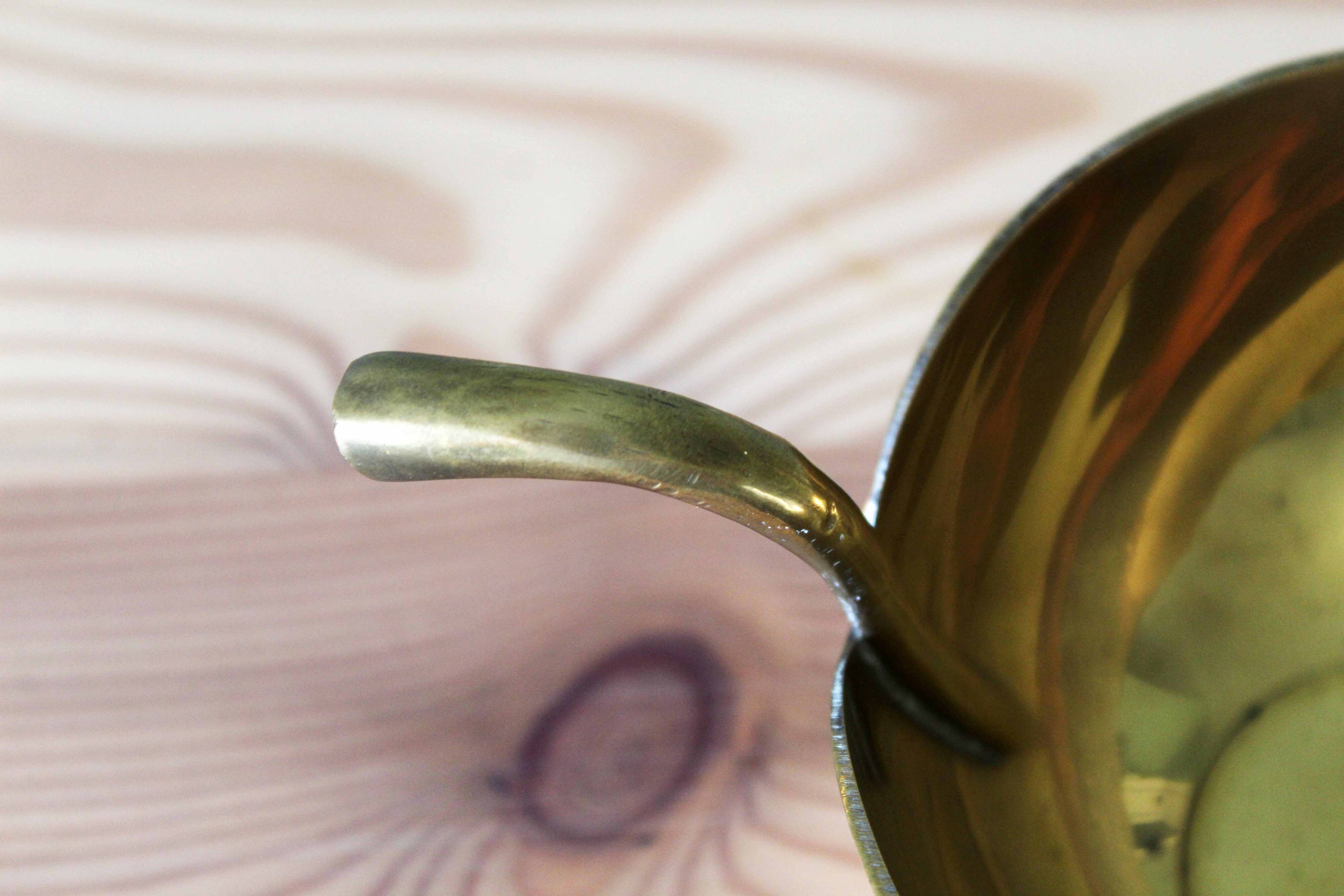 Bowl or brass catchall from the 1970s.