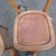 A pair of Lutherma bistro chairs