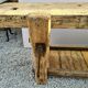 Wooden cabinetmaker's workbench