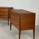 2x Kai Kristiansen teak chest of drawers for Aksel Kjersgaard