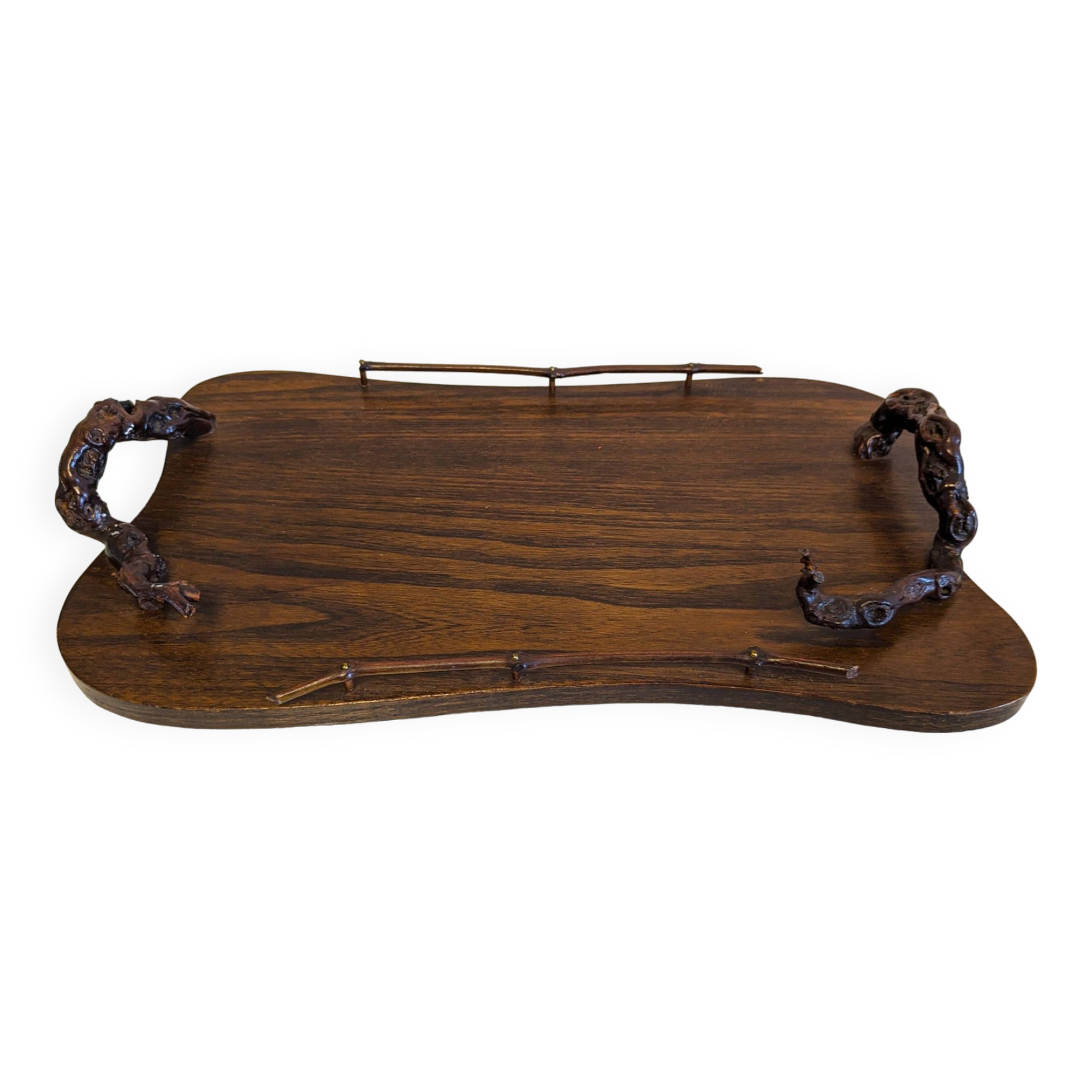 Vintage vine theme serving tray