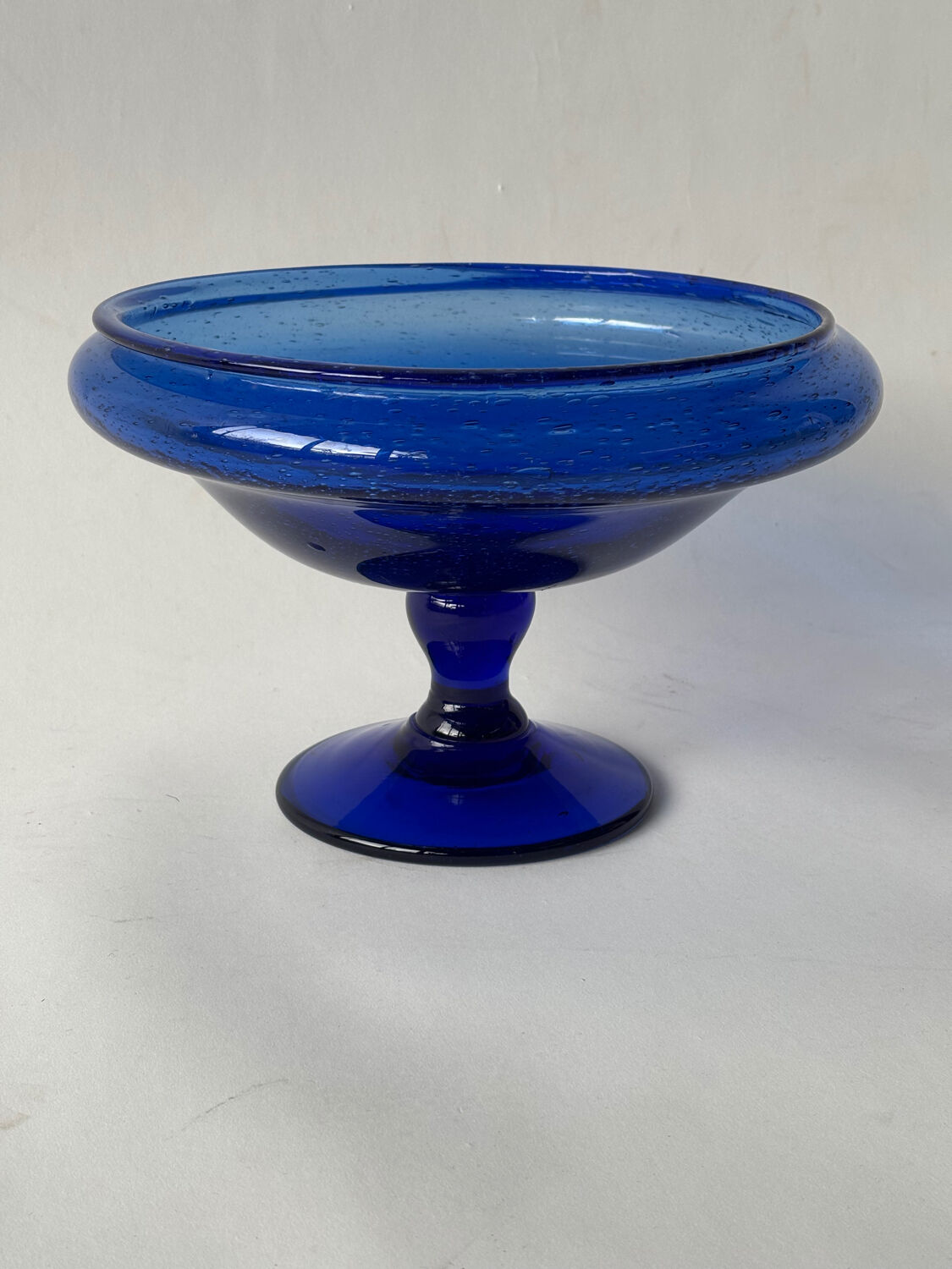 Large blown glass bowl