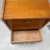 Vintage chiffonier with compass feet