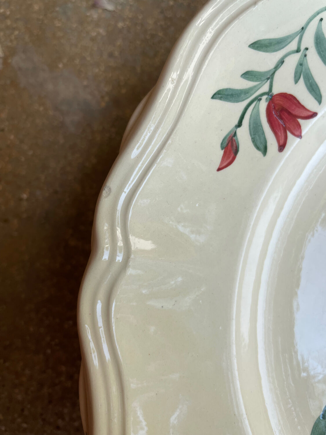 9 plates Sarreguemines