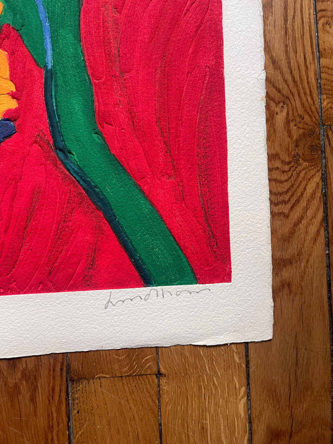 Lithographie Bengt Lindstrom Exclusive !