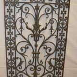 Cast iron door grille