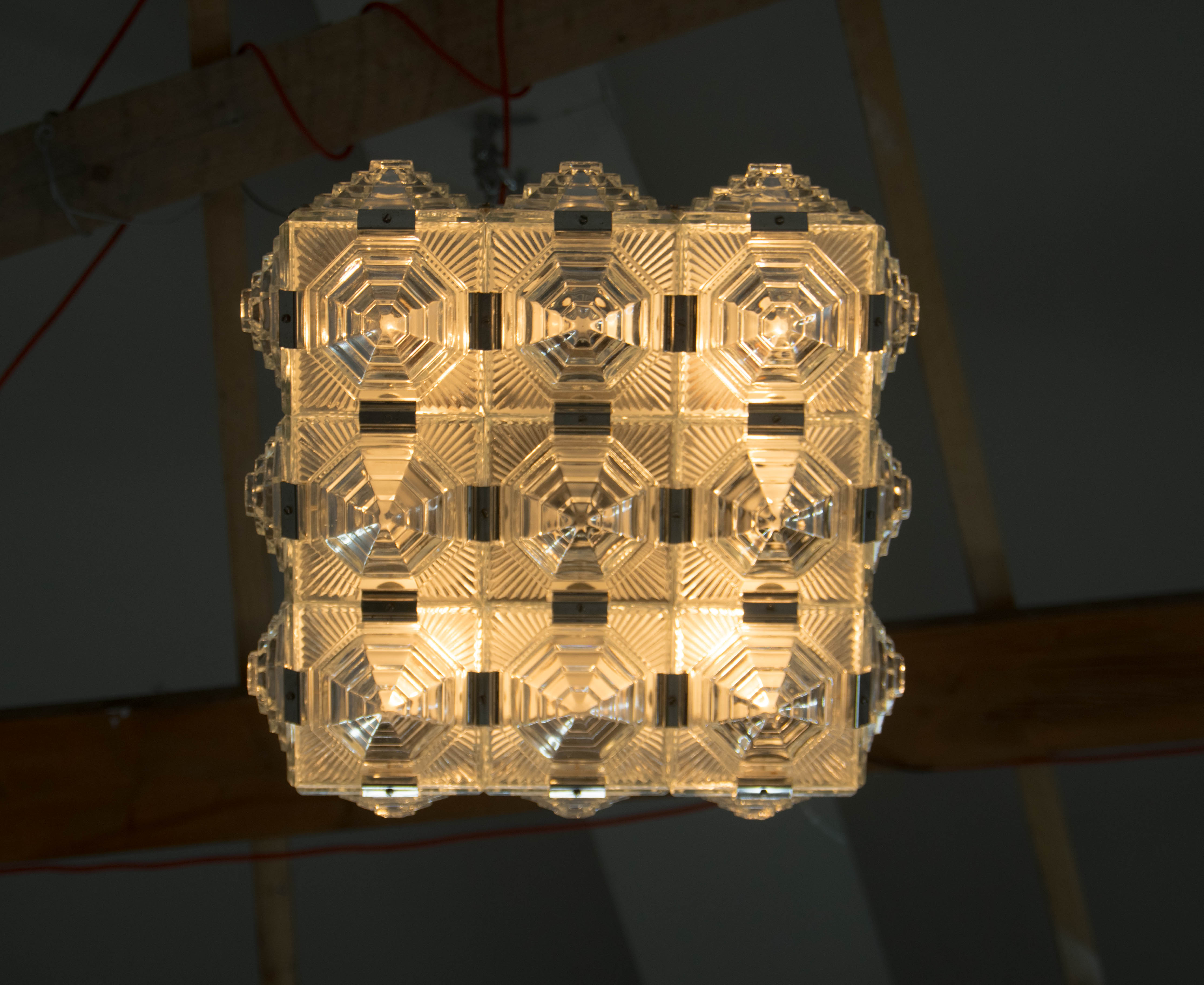 Plafonnier par Kamenicky Senov, années 1970, plus d’articles disponibles