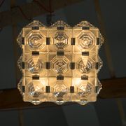 Brutalist Flush Mount by Kamenicky Senov, 1970s, More Items Available