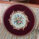 Immense decorative plate in Longwy enamels – Maintenon decor