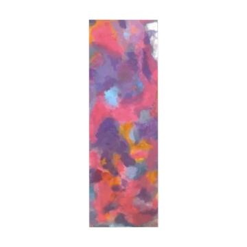 Tableau Abstrait Rose