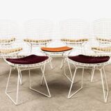 Harry BERTOIA (1915-1978) for KNOLL INTERNATIONAL, publisher. 4 Chairs