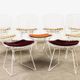 Harry BERTOIA (1915-1978) for KNOLL INTERNATIONAL, publisher. 4 Chairs