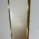 Brass wall mirror by "Münchener Zierspiegel", Germany