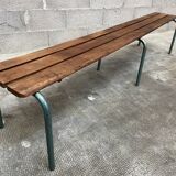 Vintage mullca school bench 60s
