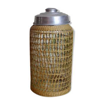 Rattan cane candy box