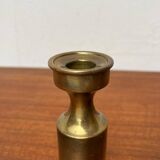 Danish brass candle holders from the mid-century by Boyes Metalkunst, 1960s, set of 2.