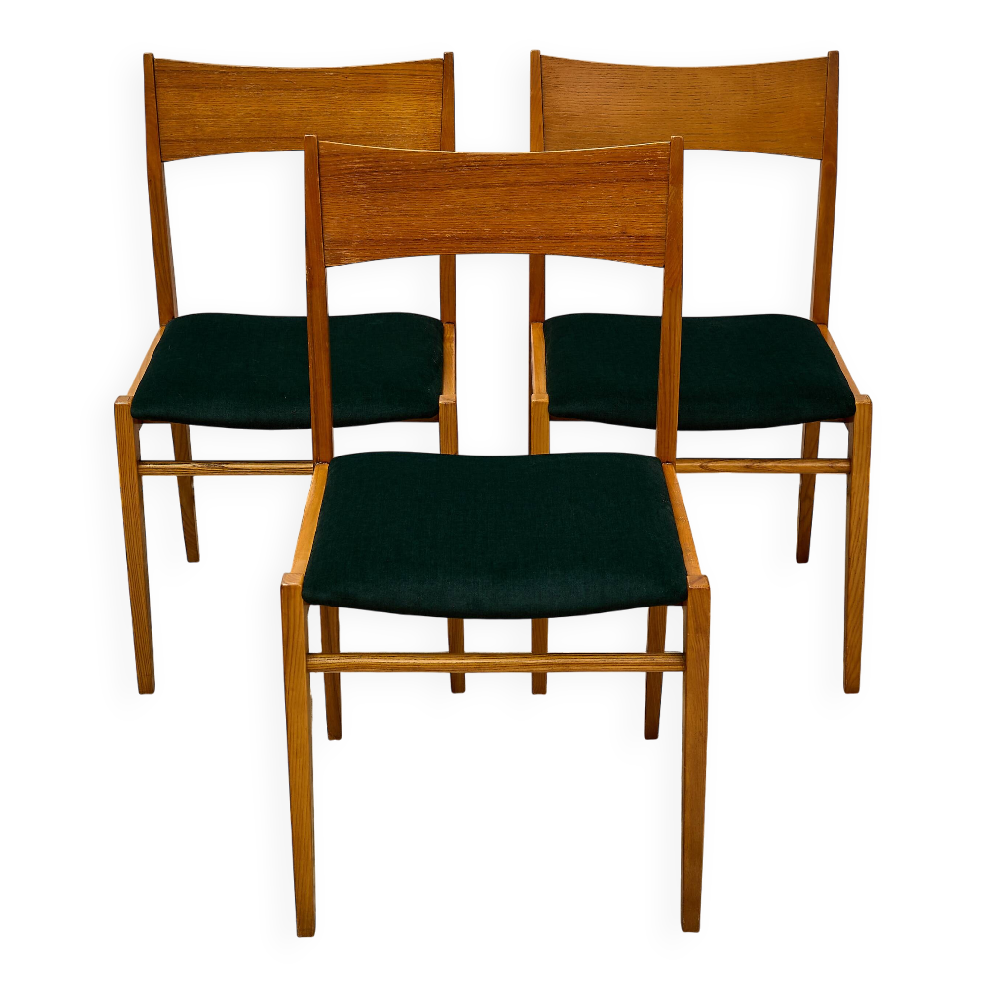 Mid-Century Dining Chairs - Set of 3