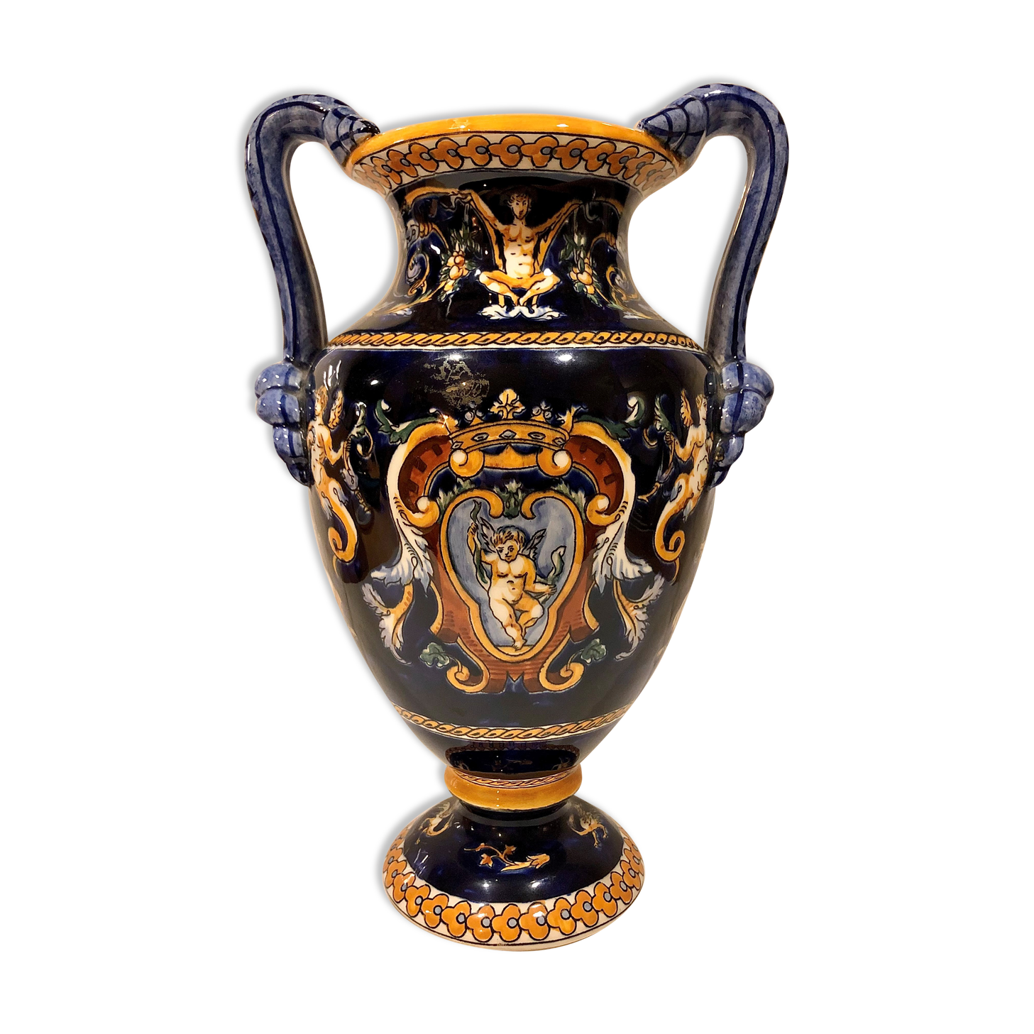 Renaissance vase - Gien factory