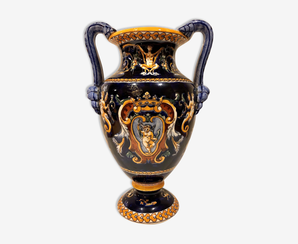 Renaissance vase - Gien factory | Selency