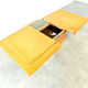 Vintage hidden bar coffee table by Eric Maville, 1970s