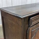 19th century rustic oak sideboard