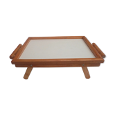 Plateau de service pliable en bois