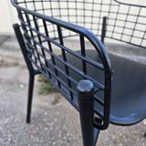 Set of 8 lyze chairs, emu