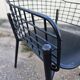 Set of 8 lyze chairs, emu