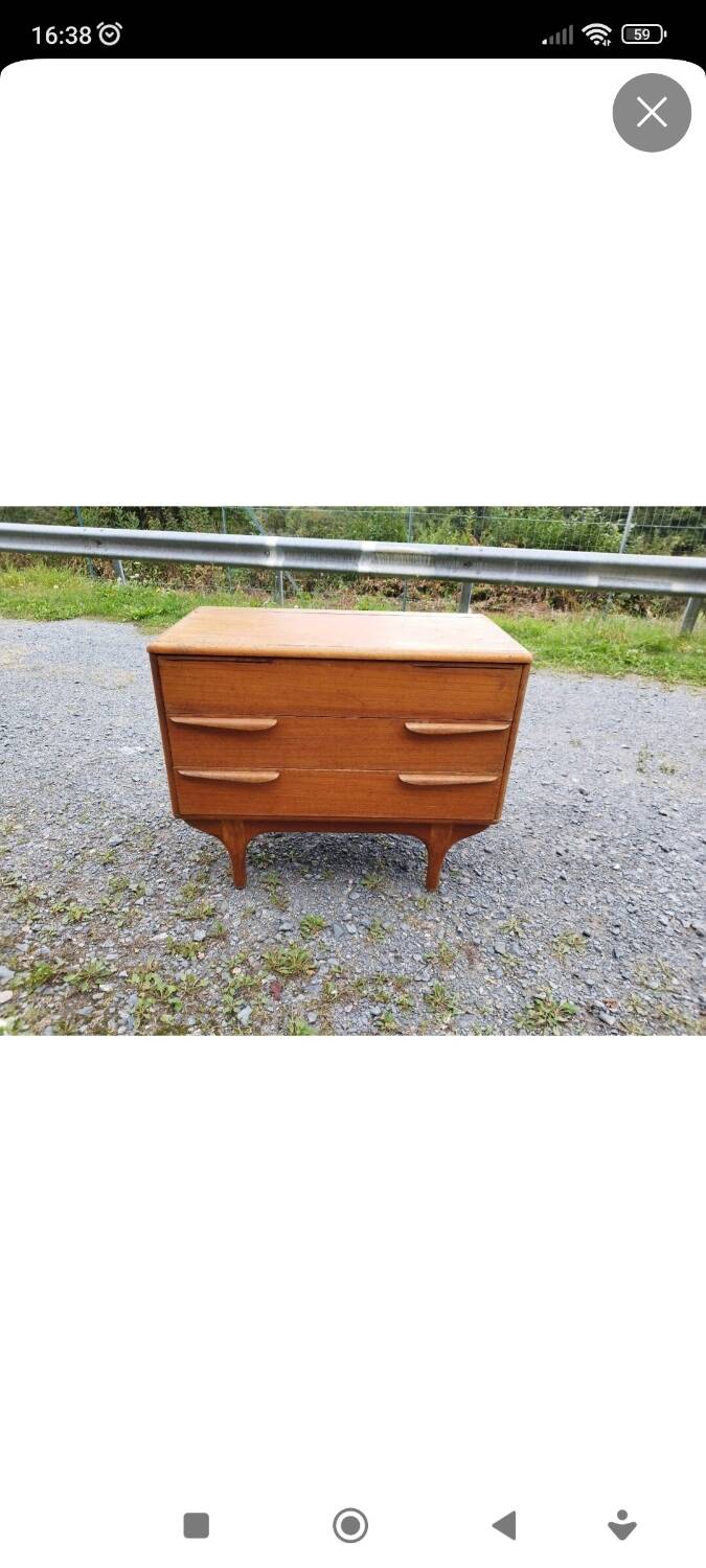 Teak dressing table