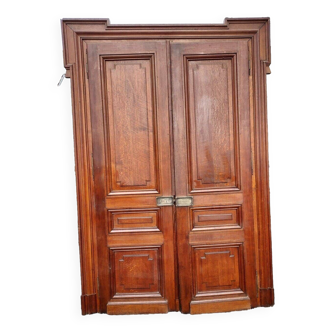 oak communication doors