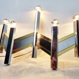 Pair of Sciolari wall lights, 1970s