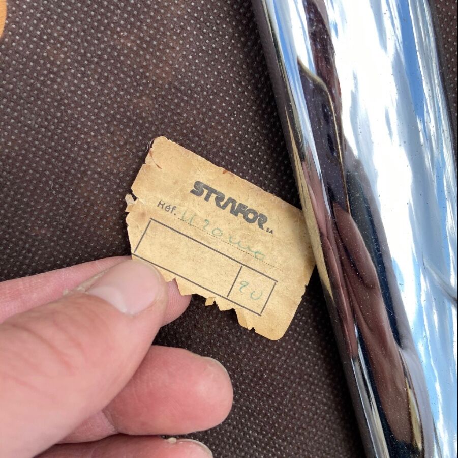 Strafor industrial design chair circa 1970