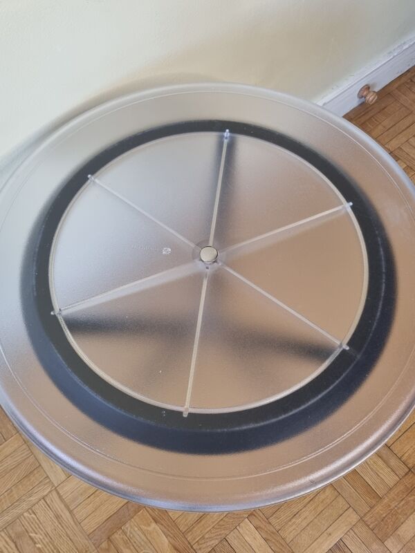 Table d'appoint tripode, design italien, Baleri Italia