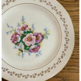 Digoin Sarreguemines plate plate in earthenware