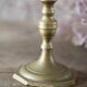 Pair of vintage brass candlesticks