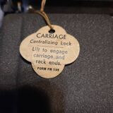 Underwood typewriter