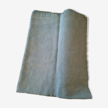 Turquoise hemp cloth