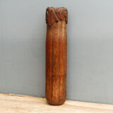 Carved bamboo vase, Japan