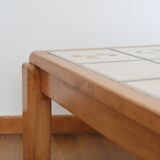 Brutalist coffee table ceramic top