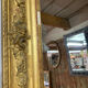 Fireplace mirror