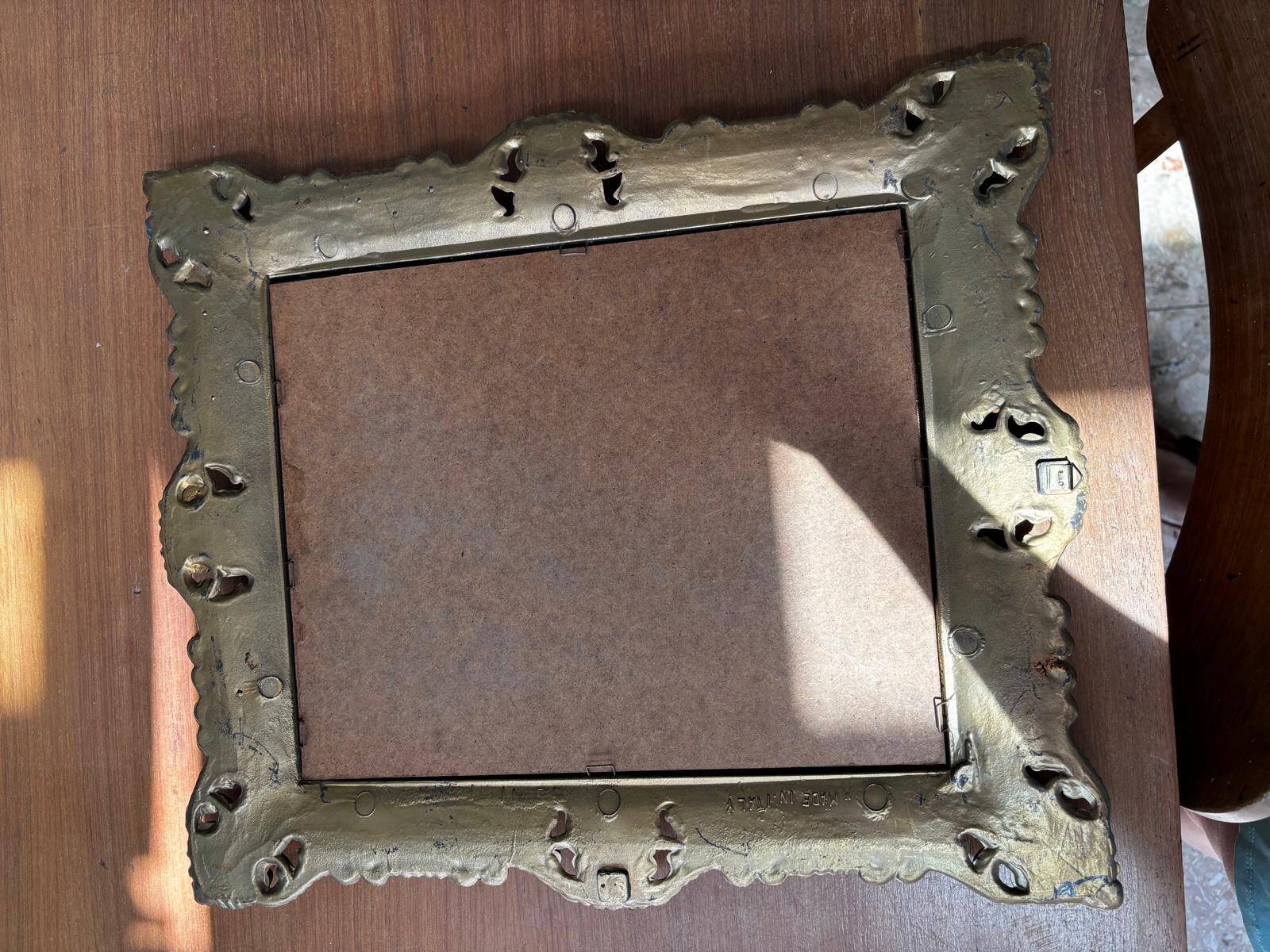 Golden mirror