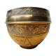 Brass pot cover