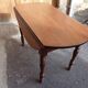 Beautiful table in solid mahogany with drawer components