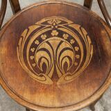 Baumann office chair 1914 curved wood